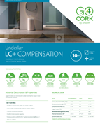 Data Sheet - Underlay LC+ Go4cork EN