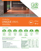 Data Sheet - Underlay Unique Go4cork EN