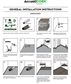 Installation process - Underscreeds without pre-attached foil