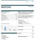 Datasheets | MAC040