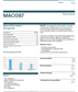 Datasheets | MAC087