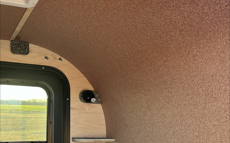 HYK Outdoors unveils new teardrop camper with cork as the core material ...