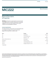 Datasheets | MIC222