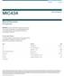 Datasheets | MIC434
